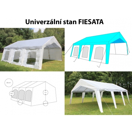 Fiesta II, univerzální stan - 6x5,9m, výška 3m