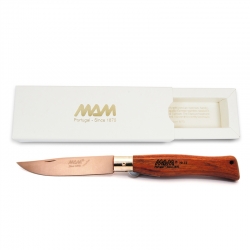 MAM Douro 2062 Bronze Titanium Zavírací nůž s pojistkou - bubinga, 10,5 cm
