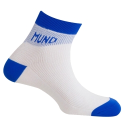 MUND CYCLING/RUNNING ponožky bílo/modré