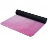 YATE Yoga Mat přírodní guma - vzor Z 4 mm - modrá/růžová