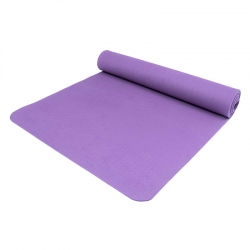 YATE Yoga Mat TPE, tm.fialová, 195x61x0.6cm