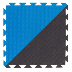 YATE PĚNOVÝ KOBEREC černá/modrá 43x43x1,0 cm
